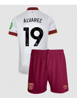 West Ham United Edson Alvarez #19 Replika Tredje Kläder Barn 2024-25 Kortärmad (+ byxor)